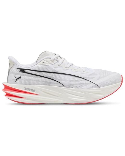 PUMA White Deviate Sneakers for men