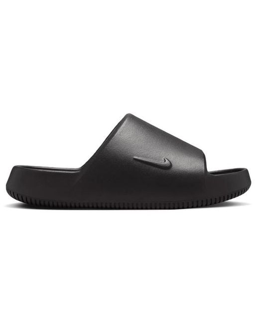 Nike Black Calm Flip-Flops And Sandals for men