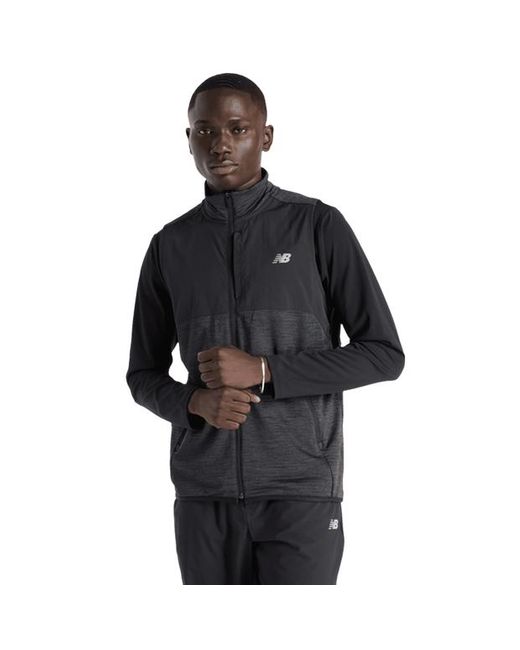 New Balance Heat Grid Vest Vesten in het Black voor heren