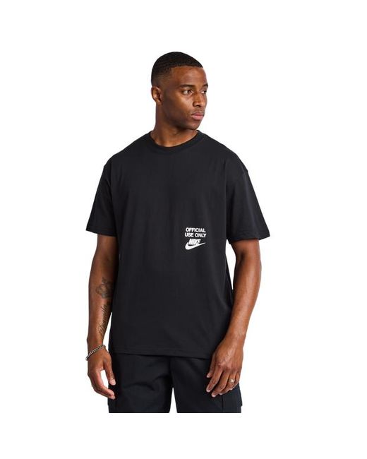 Nike Black M90 T-Shirts for men