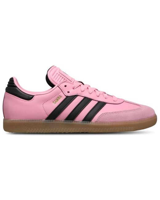 Adidas Pink Samba Shoes for men