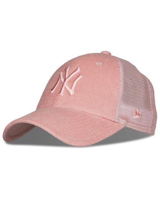 KTZ Pink 9Forty Mlb New York Yankees Kappen
