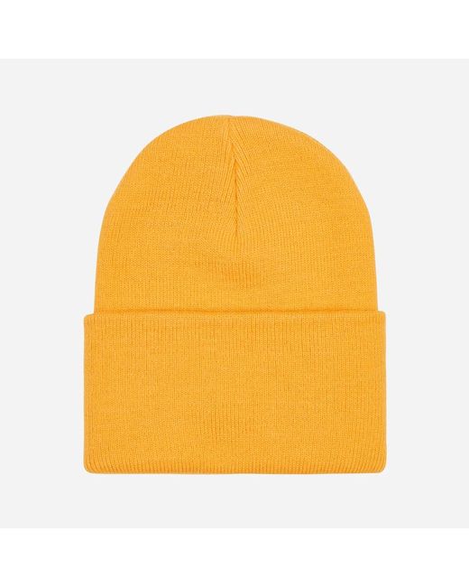 Carhartt Wip Watch Beanie Cap in Yellow 