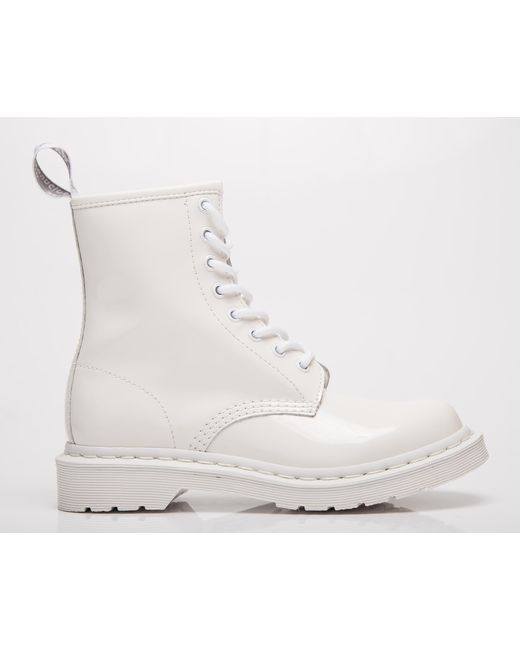 1460 mono smooth white
