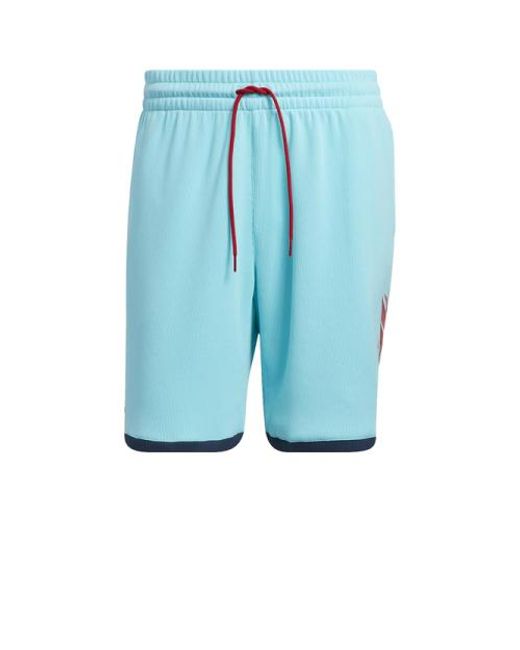 FOOTonFOOT Adidas Performance Dame Shorts in Light Blue (Blue) - Lyst