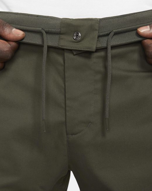 men's woven unlined sneaker trousers