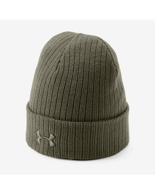 Under Armour Tactical Stealth 2.0 Beanie Cap in Green for Men Lyst
