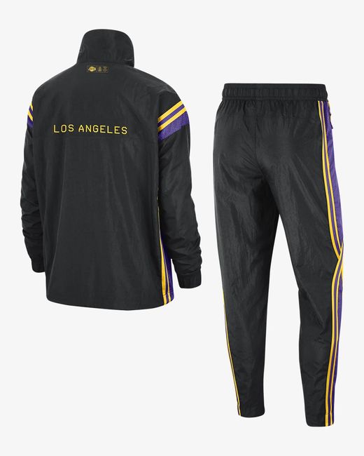 Nike Nba Los Angeles Lakers Courtside Tracksuit | Lyst