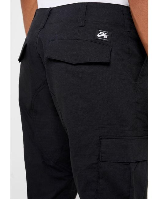 nike sb ftm flex black cargo pants