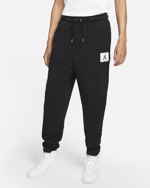 Nike Essentials Statement Fleece Pants in Black for Men | Lyst