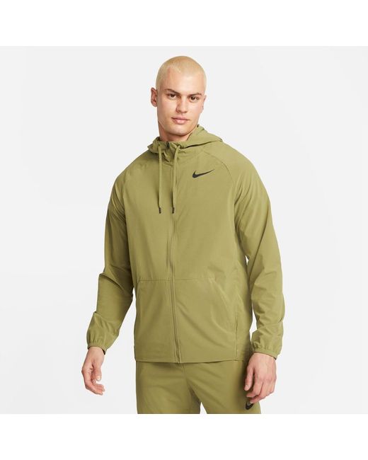 Nike Pro Dri-fit Flex Vent Max Training Jacket in Green for Men | Lyst
