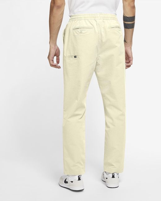 Nike Sb Pull-on Skate Chino Pants in Natural for Men | Lyst