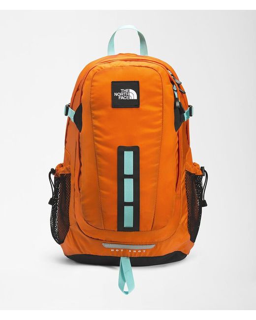 The North Face Hot Shot Se Backpack in Orange for Men | Lyst