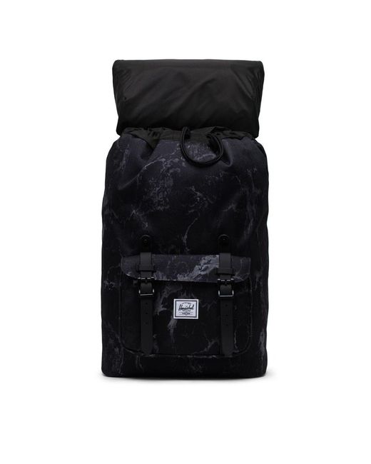 herschel little america mid volume black