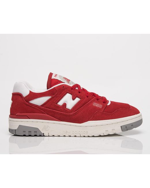 New Balance 550 in Red | Lyst
