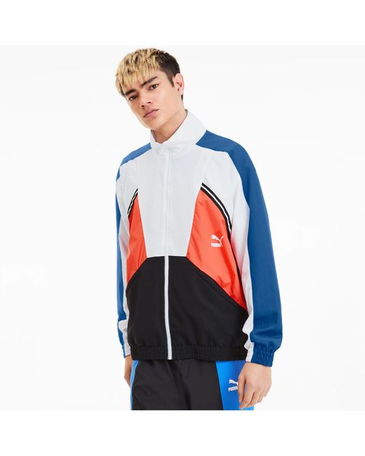 puma luxtg woven jacket