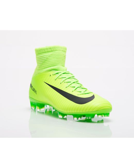 Nike Mercurial Veloce Iii Df Fg in Green for Men | Lyst