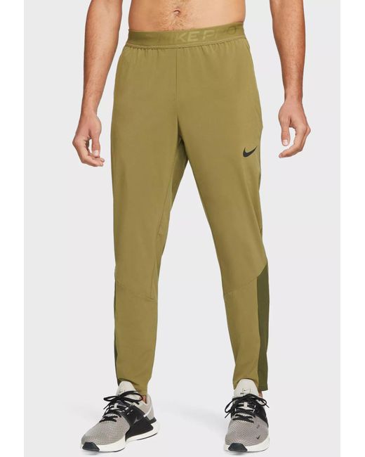 Nike Pro Dri-fit Vent Max Training Pants in Green for Men | Lyst