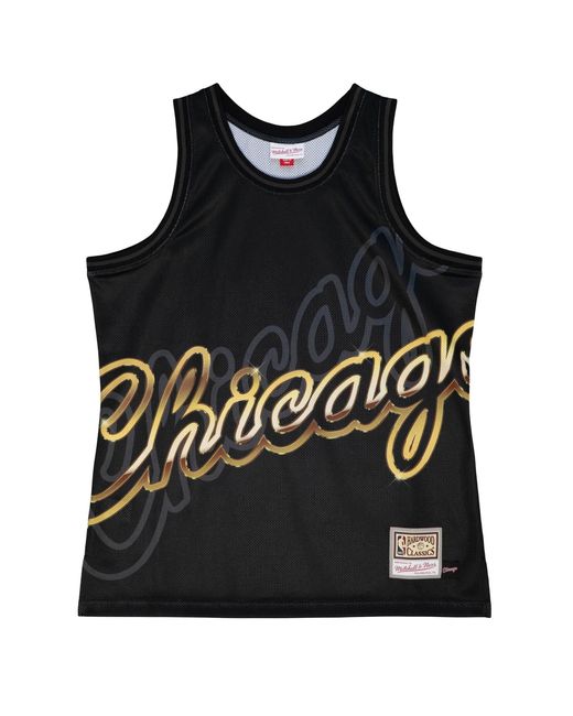 Mitchell & Ness Nba Chicago Bulls Big Face 4.0 Basketball Tank Top in