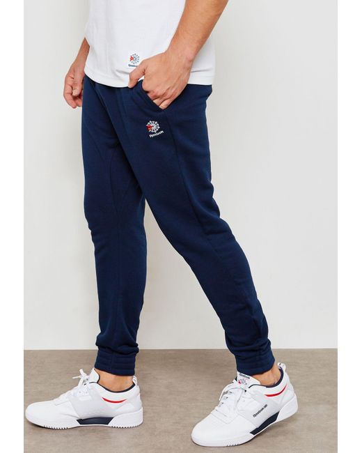 reebok classic fleece pants