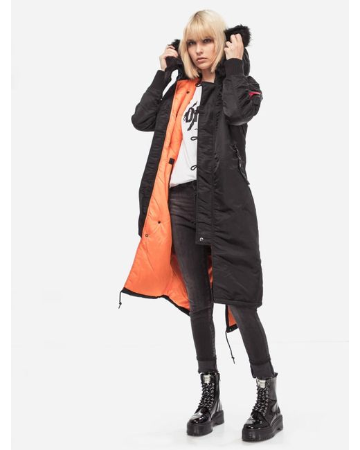 alpha industries long fishtail wmn