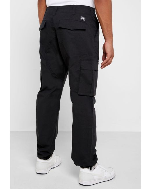 Nike Sb Flex Ftm Skate Cargo Pants in Black for Men | Lyst