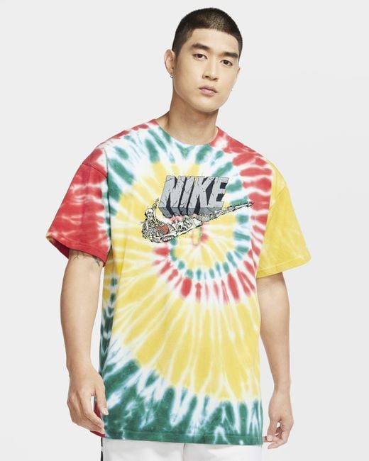 nike t shirt multicolor