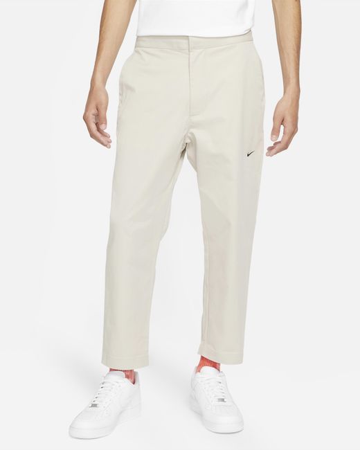 men's woven unlined sneaker trousers