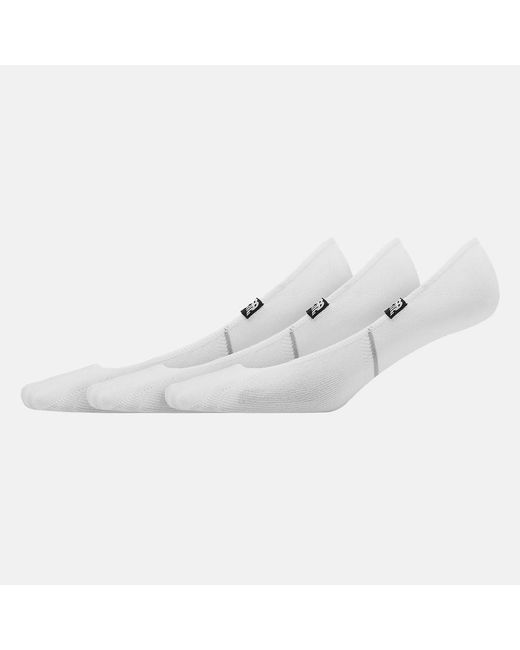 New Balance Show Liner Socks (3 Pairs) for Men | Lyst