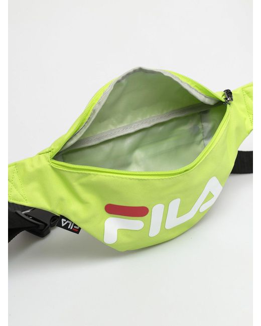 Anzai Sportsmand Perforering Fila Slim Waist Bag in Green for Men | Lyst