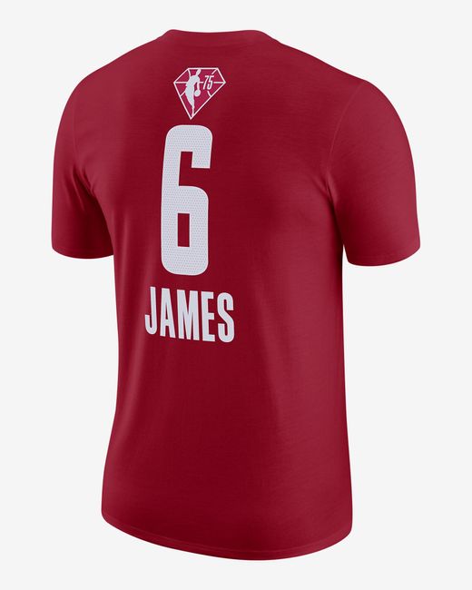 Nike Nba Kevin Durant Player All-star Essential Ss Basketball T-shirt in Red for Men - Lyst