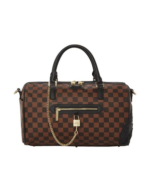 Sprayground Henny Sip Lock Mini Duffle Bag in Brown for Men Lyst