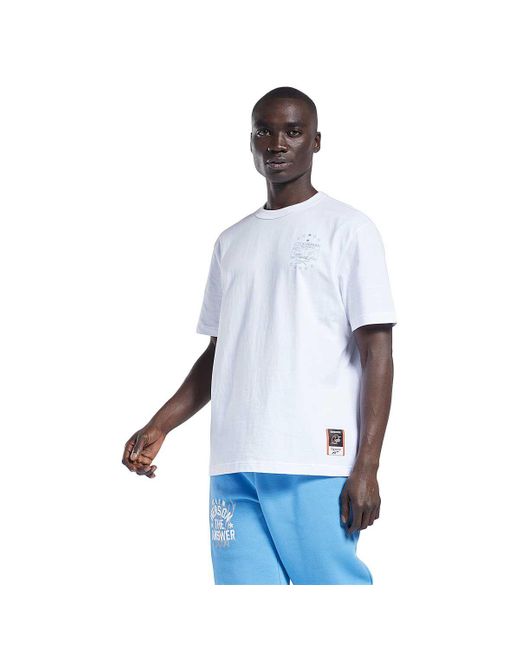 Reebok Iverson I3 Blueprint Ss Basketball T-shirt for Men | Lyst