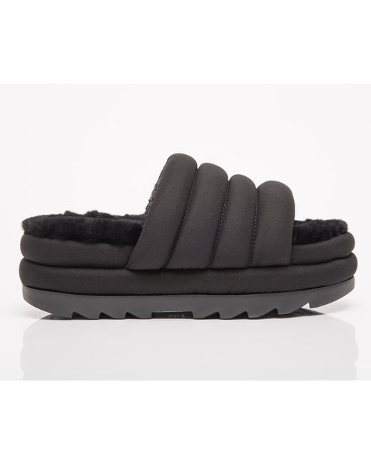 UGG Maxi Slide in Black Lyst