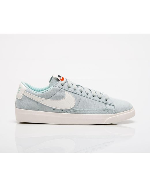 Nike Suede Blazer Low Sd in White | Lyst