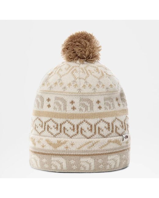 The North Face Fair Isle Beanie in 