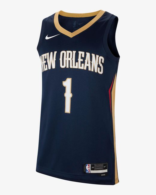 Nike Drifit Nba New Orleans Pelicans Icon Edition Swingman Basketball