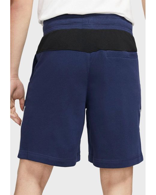 Nike Air Fleece Shorts in Blue for Men 
