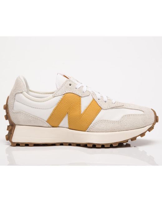 New Balance 327 in Metallic Lyst