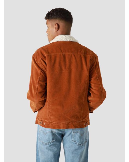 Vintage Fit Sherpa Trucker Jacket 