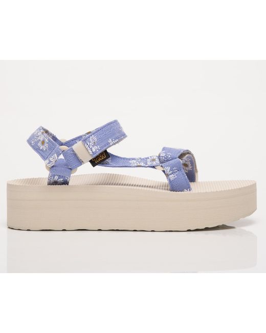 Teva Flatform Universal Gloriosa in Blue | Lyst