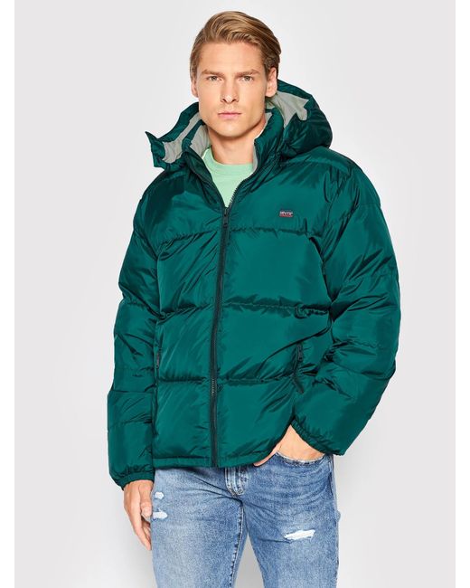 Levi's Levi's Fillmore Puffer Jacket in Green for Men | Lyst