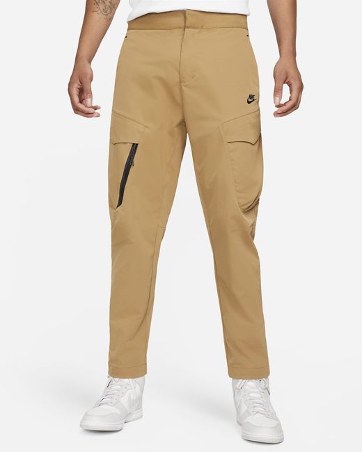 Nike Sportswear Tech Essentials Woven Unlined Utility Pants in Natural ...