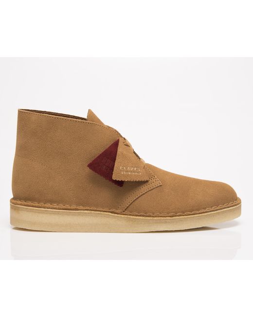 clarks desert coal mustard