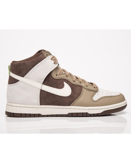 nike dunk high retro premium light chocolate