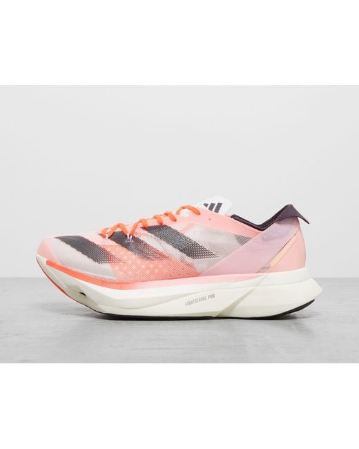 Adidas Pink Adizero Adios Pro 3 for men