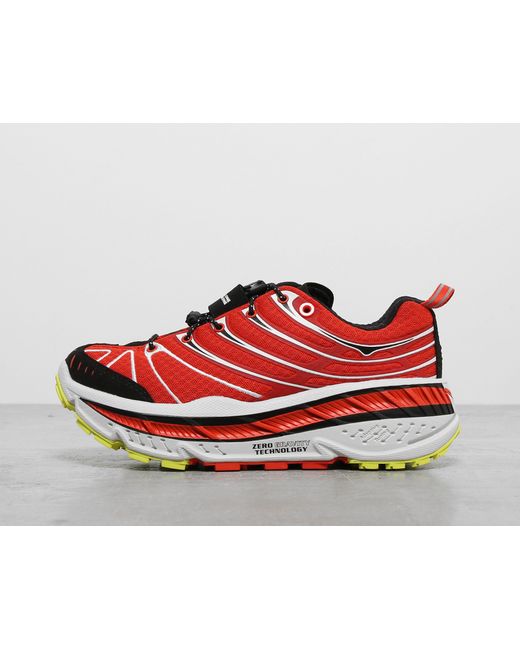 Hoka One One Red Stinson Evo Og