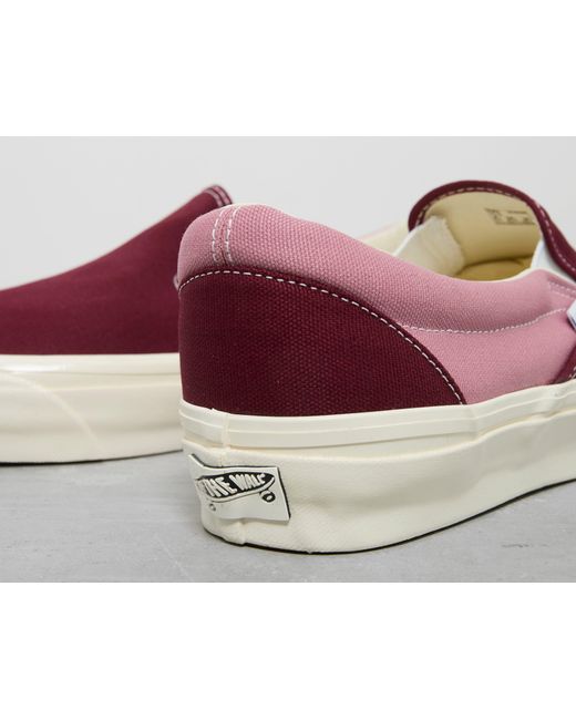 Vans Red Slip-on Reissue 98 for men