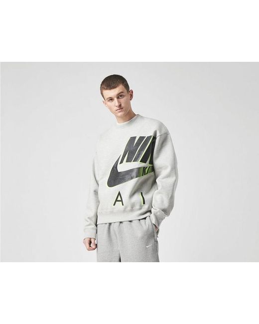 Nike X Kim Jones Nrg Am Fleece Crew Sweatshirt in Grey for Men | Lyst