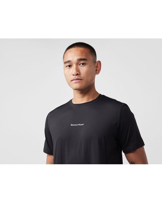 District Vision Black Aloe T-shirt for men